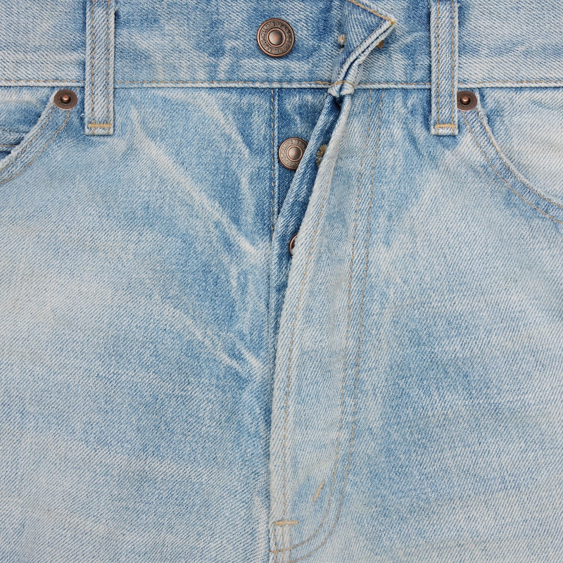 jean wesley en denim de coton