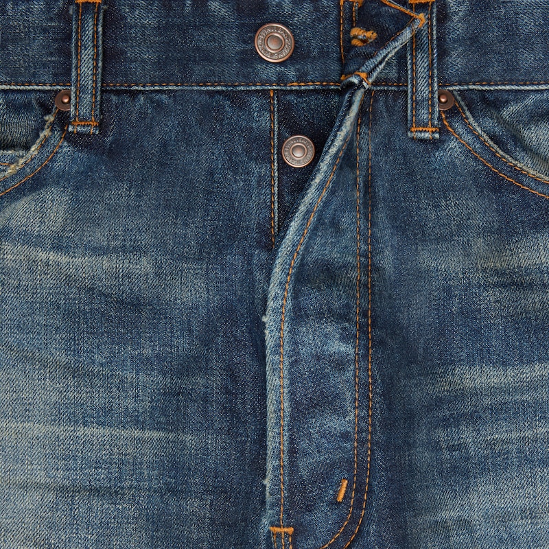 jean wesley en denim de coton