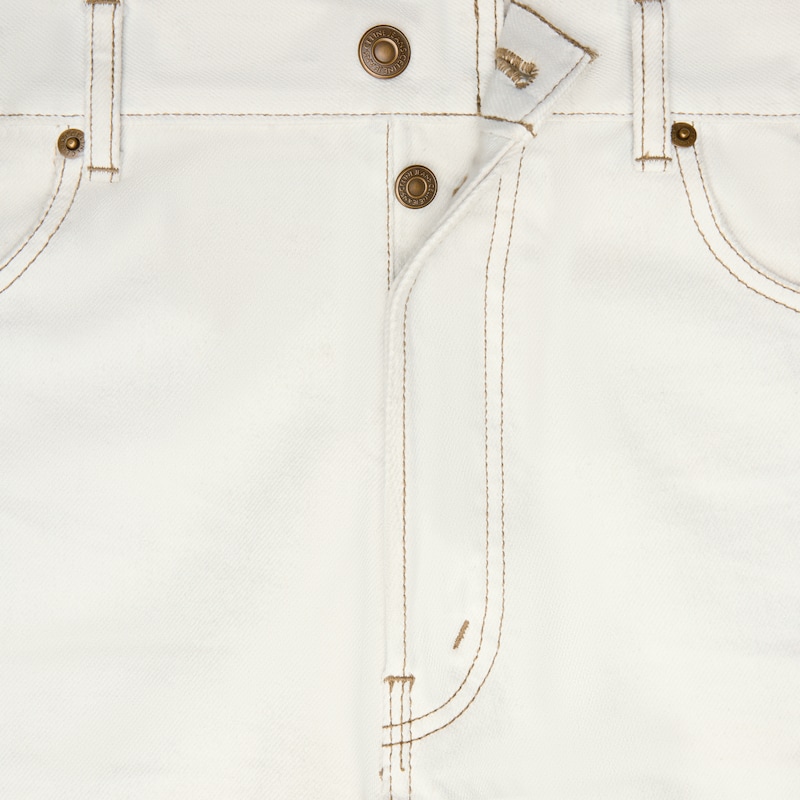 jeans max en sergé de coton épais