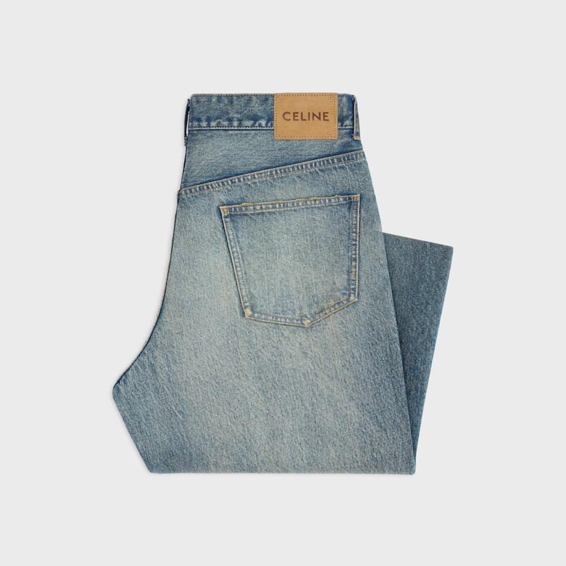 jeans max en denim de coton