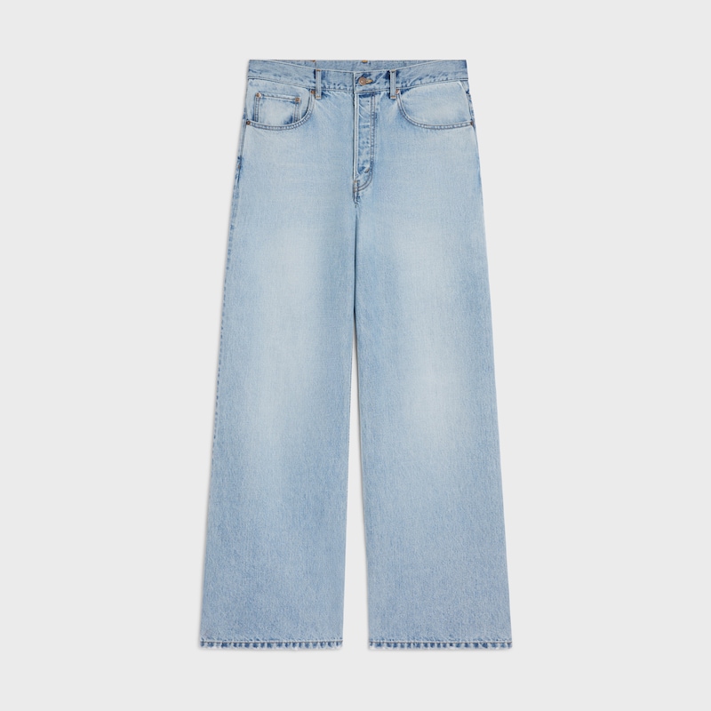 max jeans en denim de coton