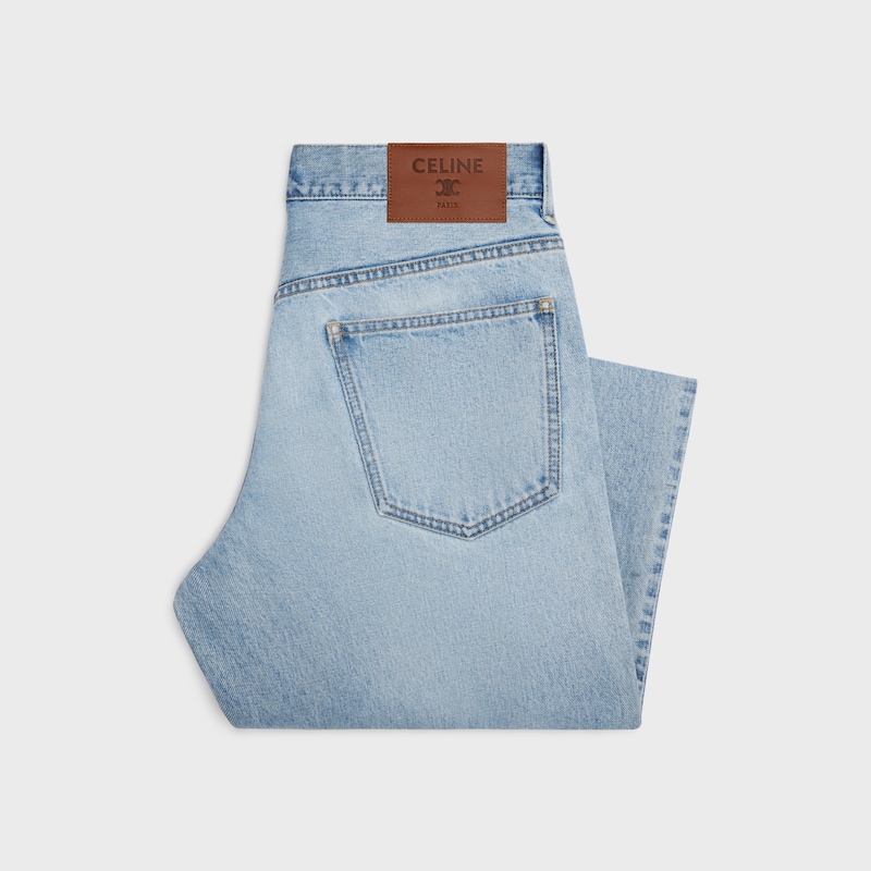 max jeans en denim de coton