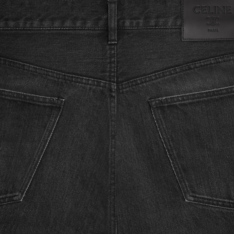 max jeans en denim de coton