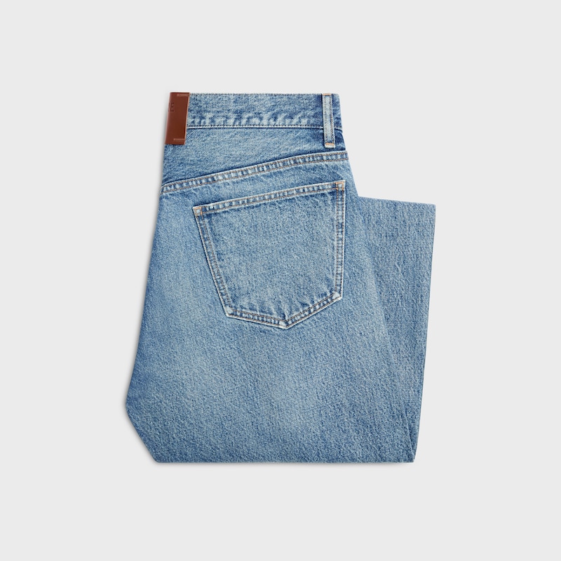 jean boyfriend 001 en denim de coton