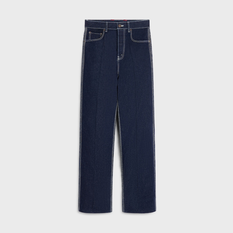 jean boyfriend 001 en denim de coton