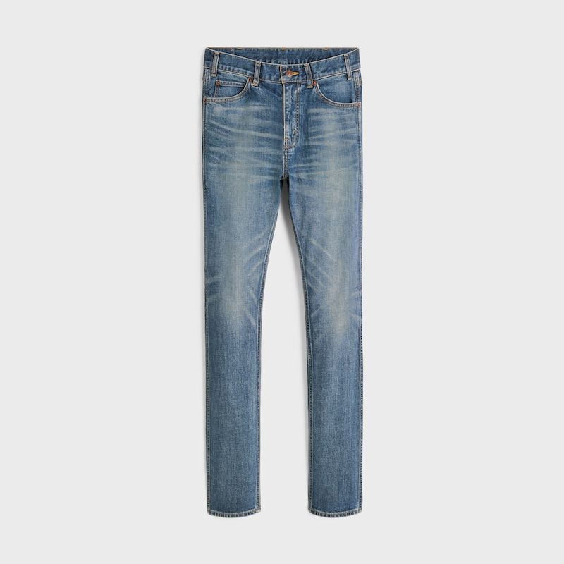 jean skinny en denim délavé vintage union wash