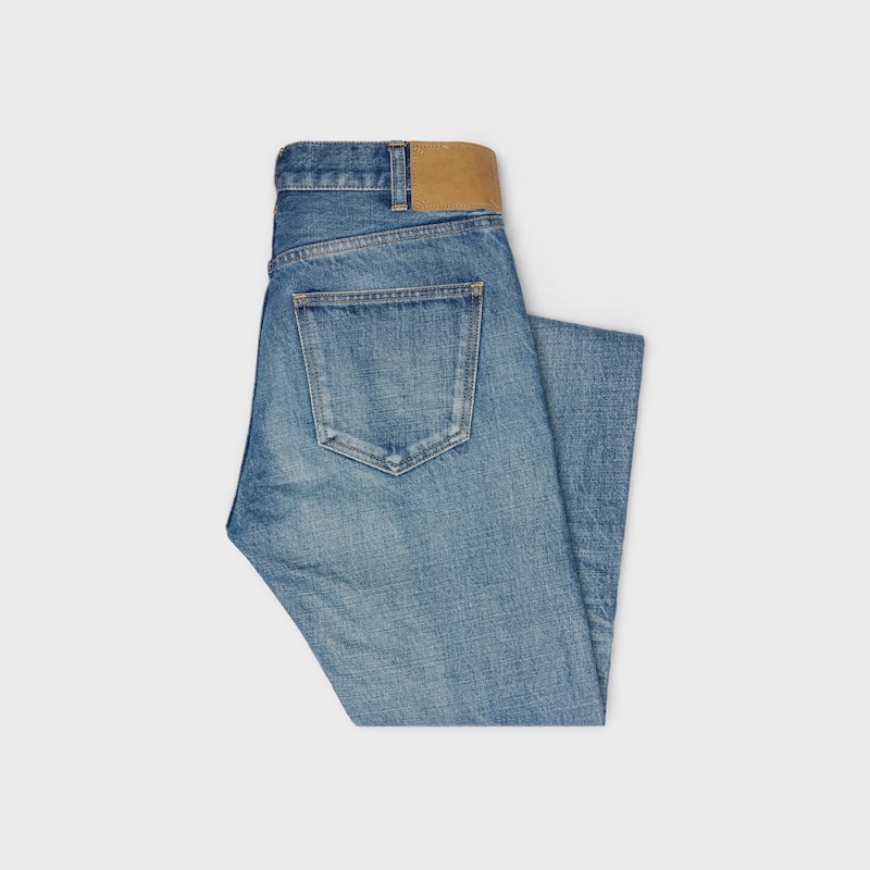 jean lou en denim de coton