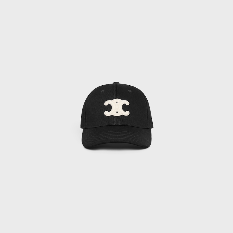 casquette de baseball triomphe en coton perlé