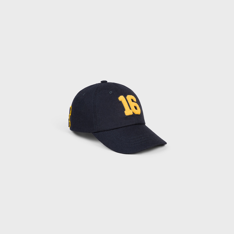 casquette de baseball 16 pouces en flanelle de laine