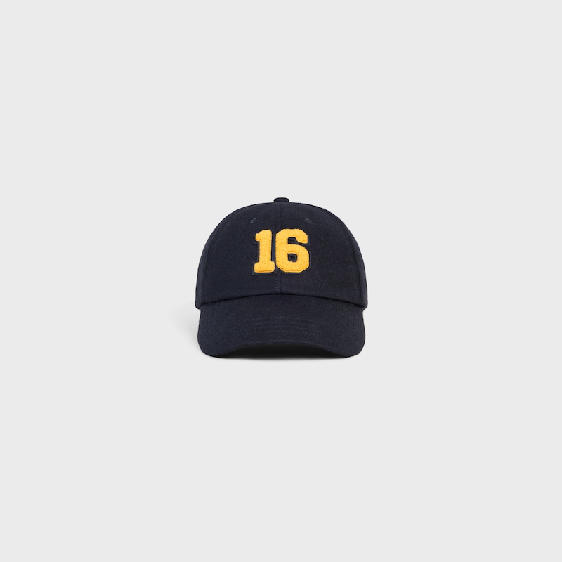 casquette de baseball 16 pouces en flanelle de laine