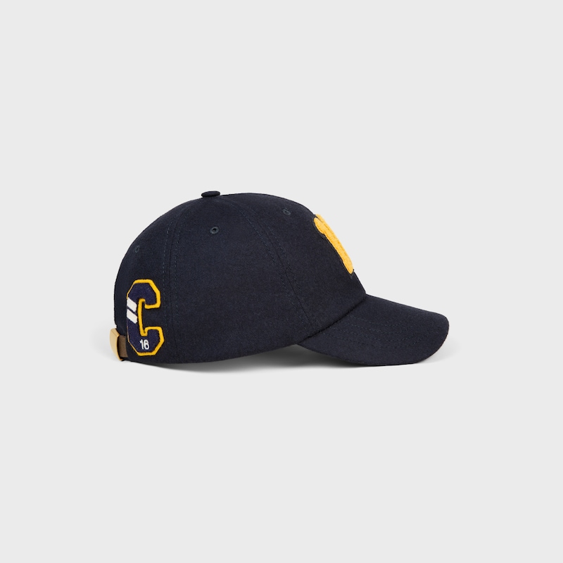 casquette de baseball 16 pouces en flanelle de laine