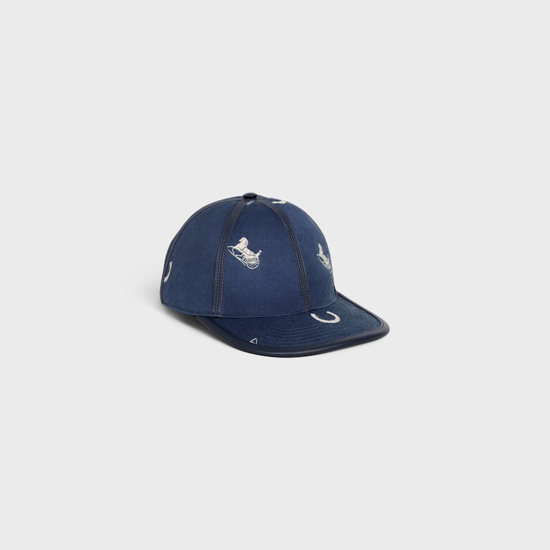 casquette racine en jacquard de coton