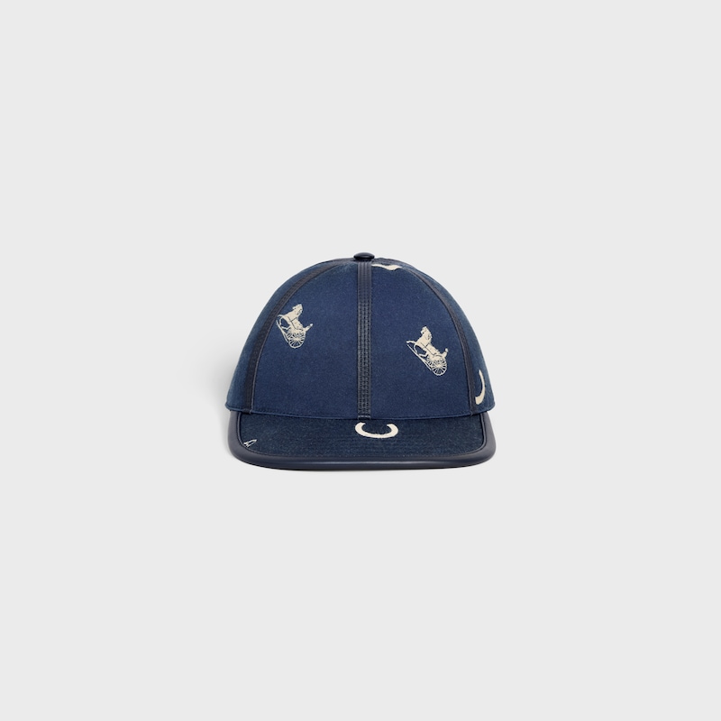 casquette racine en jacquard de coton