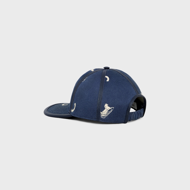 casquette racine en jacquard de coton