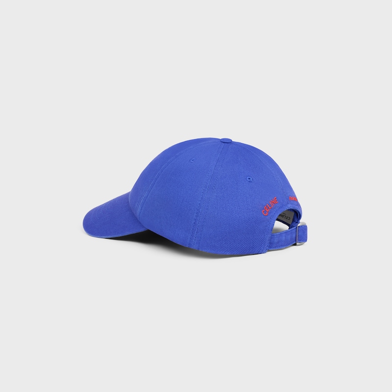 casquette vivienne en sergé de coton