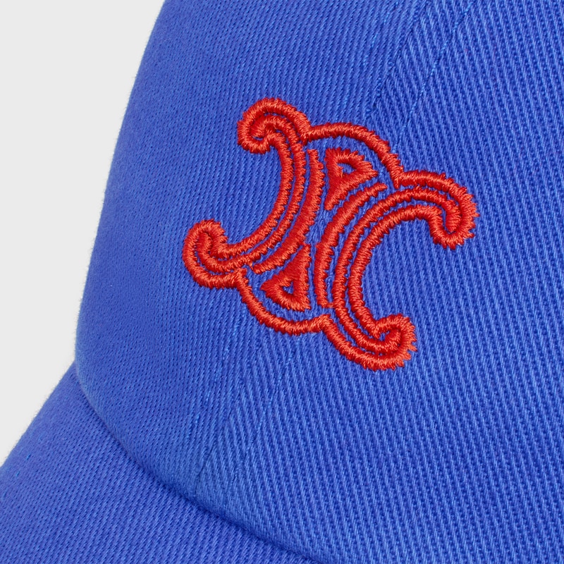 casquette vivienne en sergé de coton