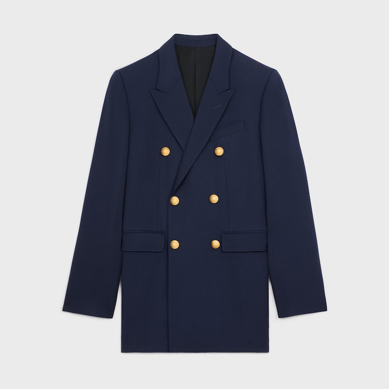 veste camden en gabardine de laine