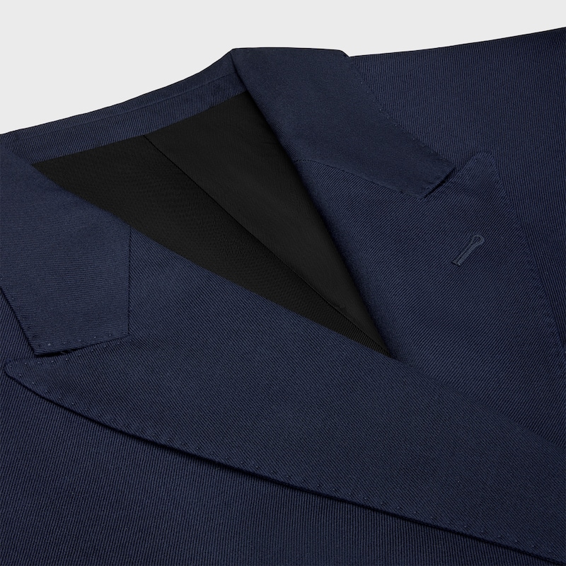 veste camden en gabardine de laine