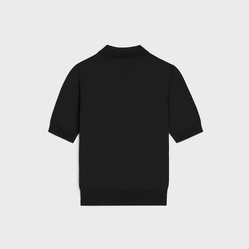 polo triomphe en coton fin