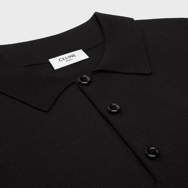 polo triomphe en coton fin
