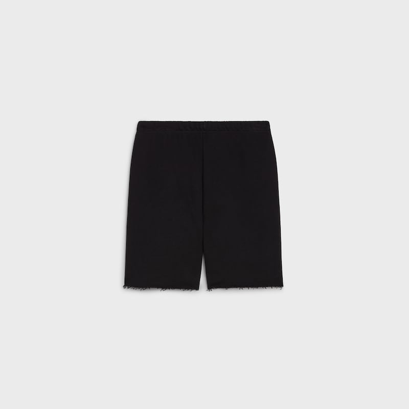 short céline en molleton de coton