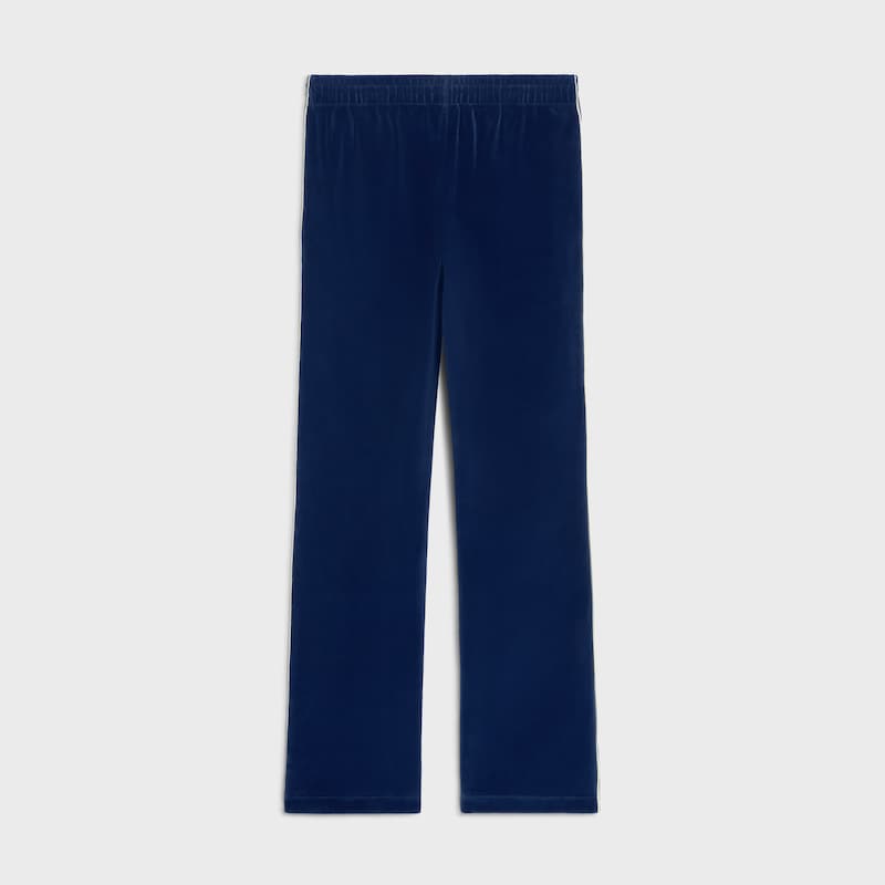 pantalon de survêtement en jersey de velours