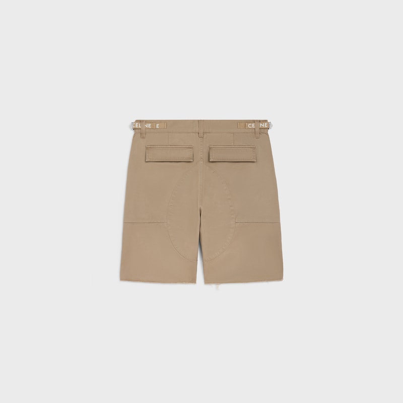 short cargo céline en coton