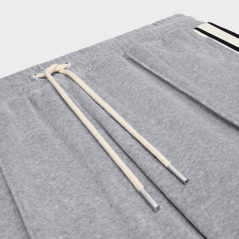 pantalon de survêtement en coton velours