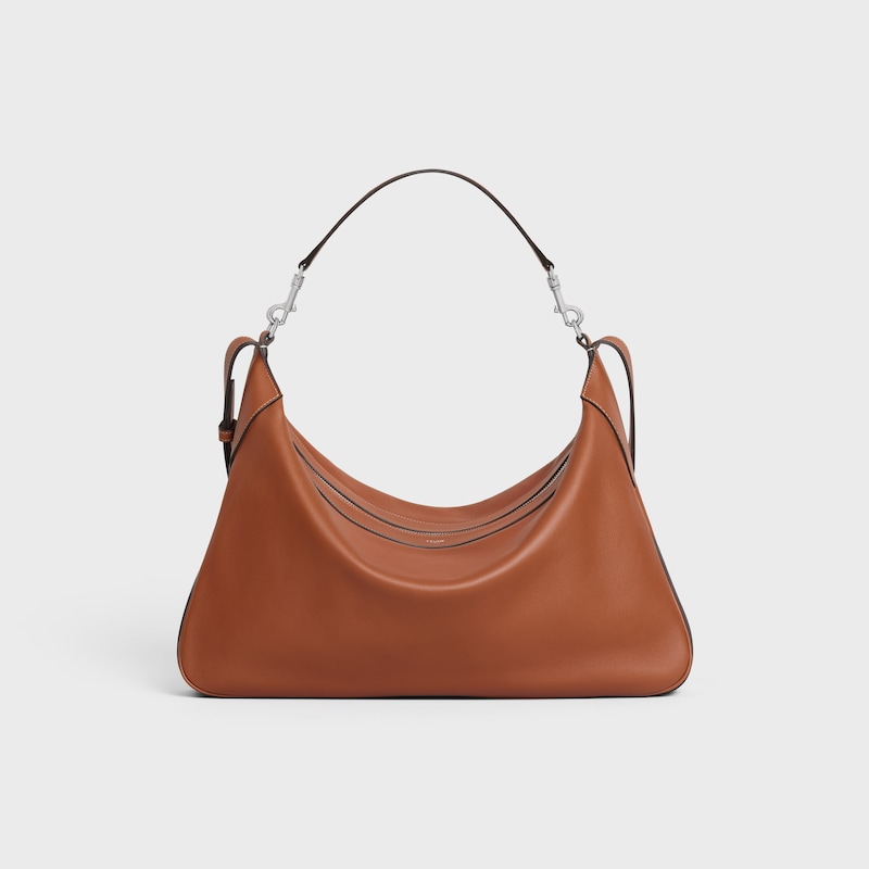 large romy en cuir de veau souple grainÉ