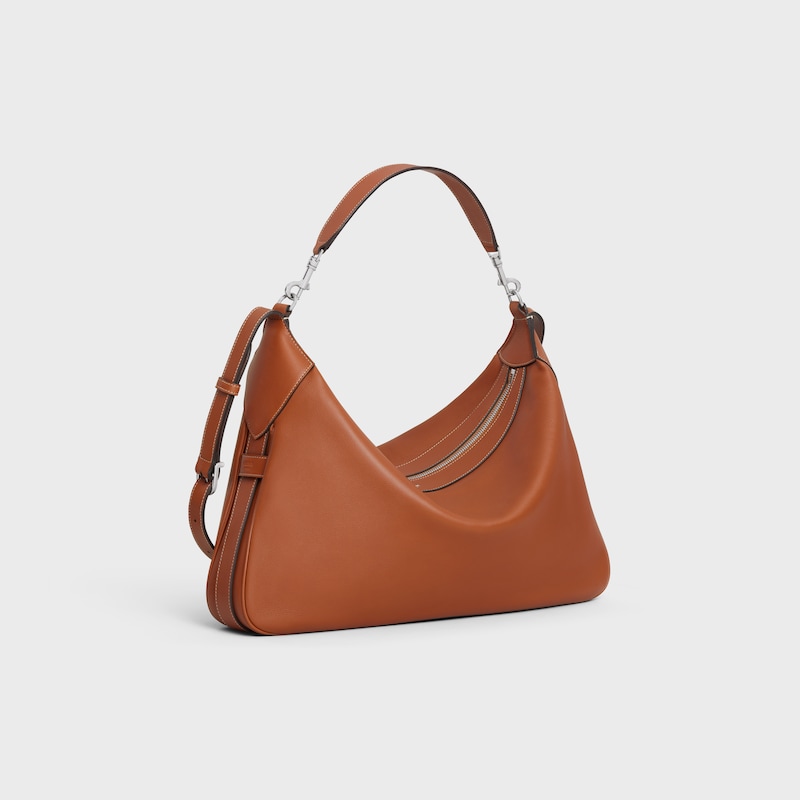 large romy en cuir de veau souple grainÉ