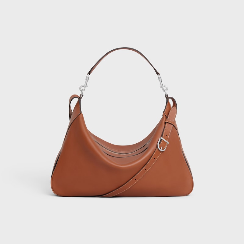 large romy en cuir de veau souple grainÉ
