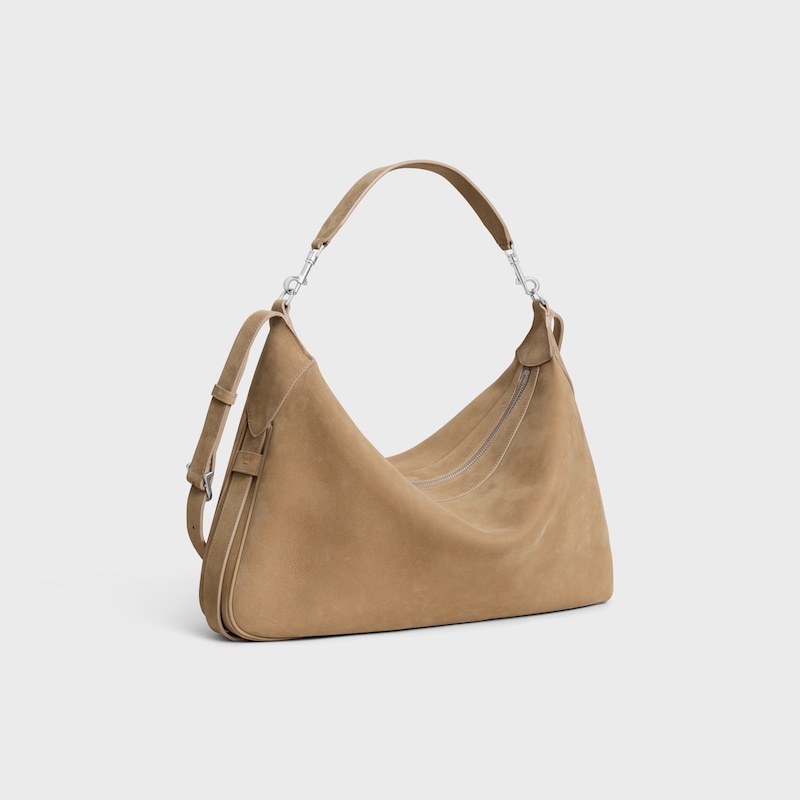 grande romy en cuir de veau nubuck