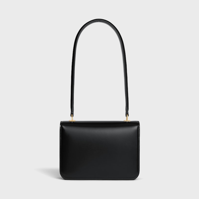 sac teen garance en cuir de veau brillant