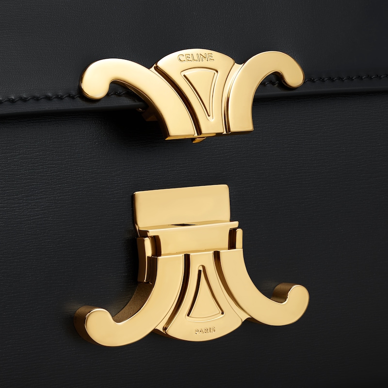 sac teen garance en cuir de veau brillant