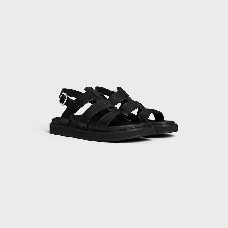 sandales céline tippi en cuir de veau