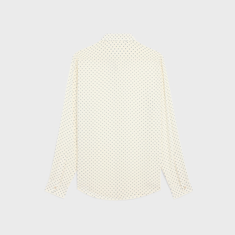 chemise ample en viscose imprimée