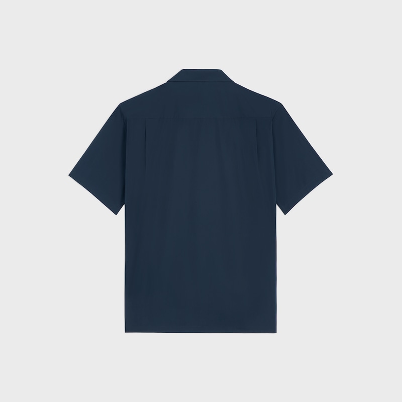 chemise de bowling en popeline de coton