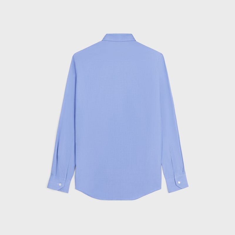 chemise classique en pop-cot de coton