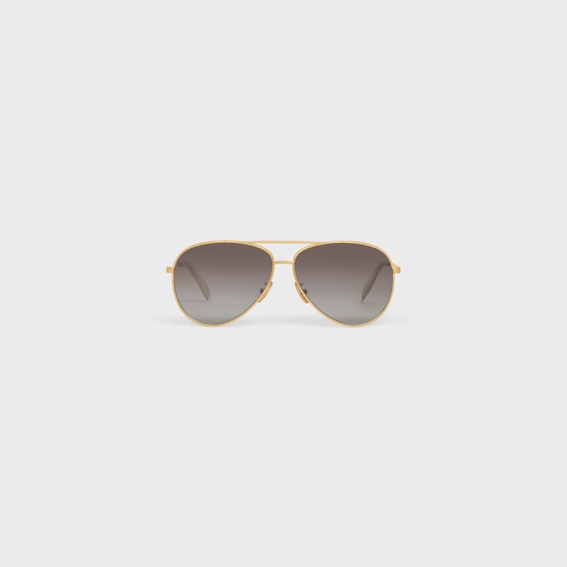 lunettes de soleil en métal 01 avec monture métallique et verres polarisés
