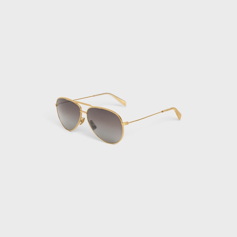 lunettes de soleil en métal 01 avec monture métallique et verres polarisés