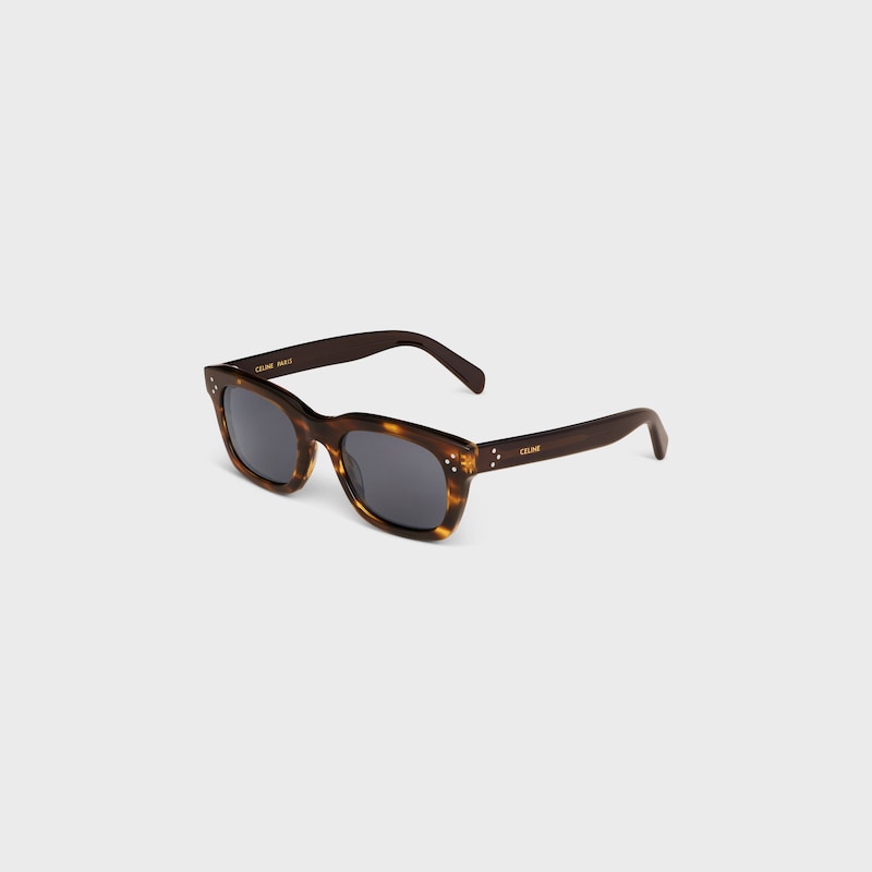 lunettes de soleil à monture noire 41 en acétate