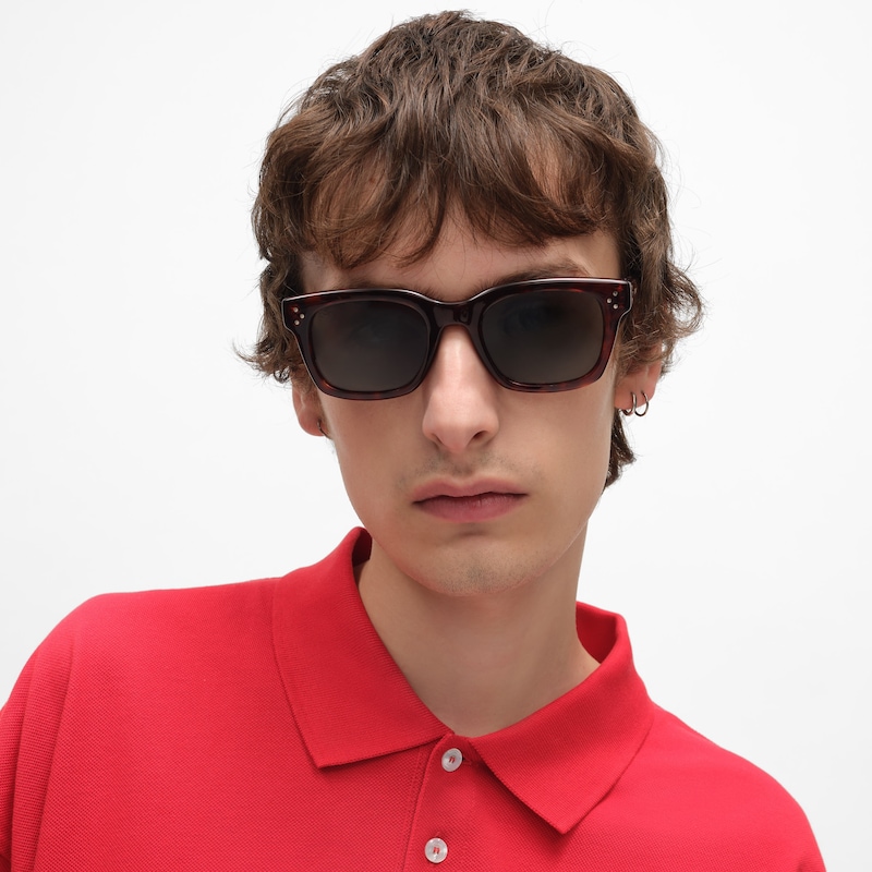 lunettes de soleil black frame 41 en acétate