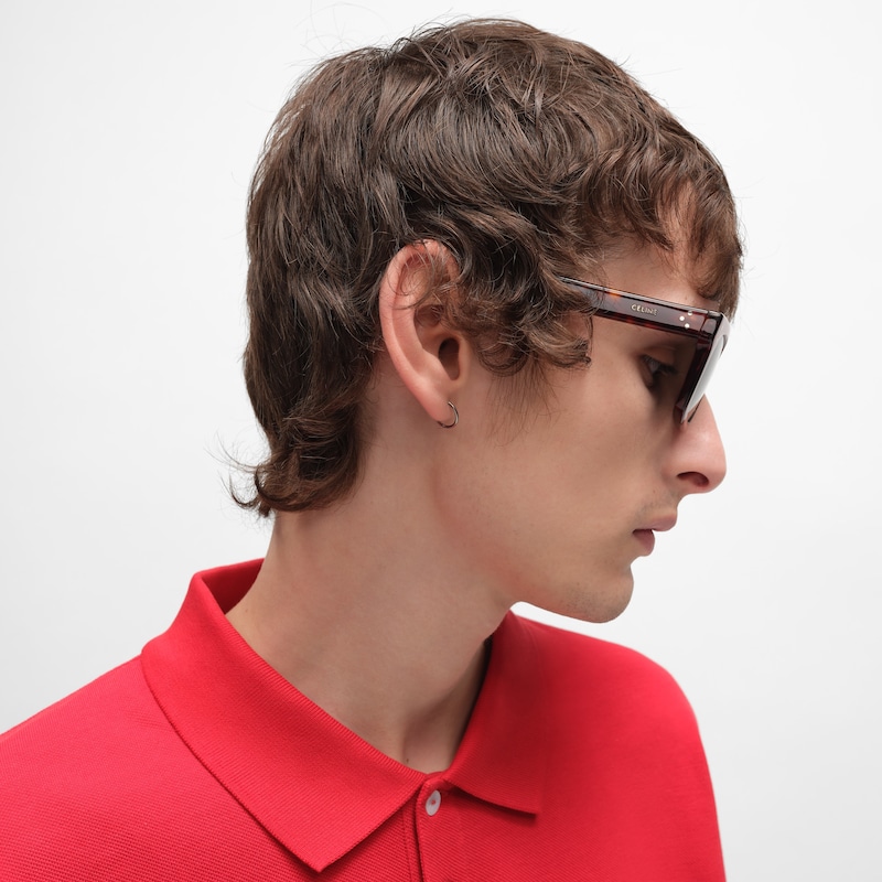 lunettes de soleil black frame 41 en acétate