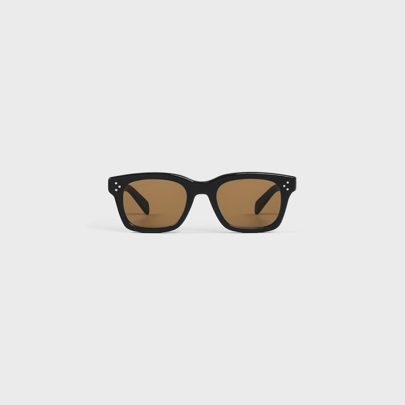 lunettes de soleil black frame 41 en acétate