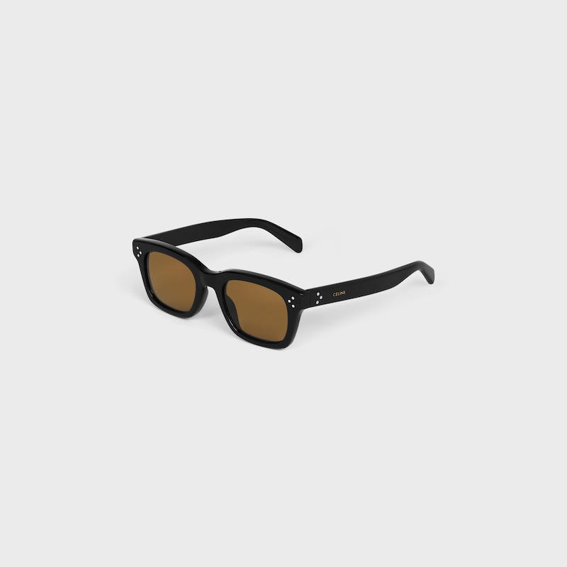 lunettes de soleil black frame 41 en acétate