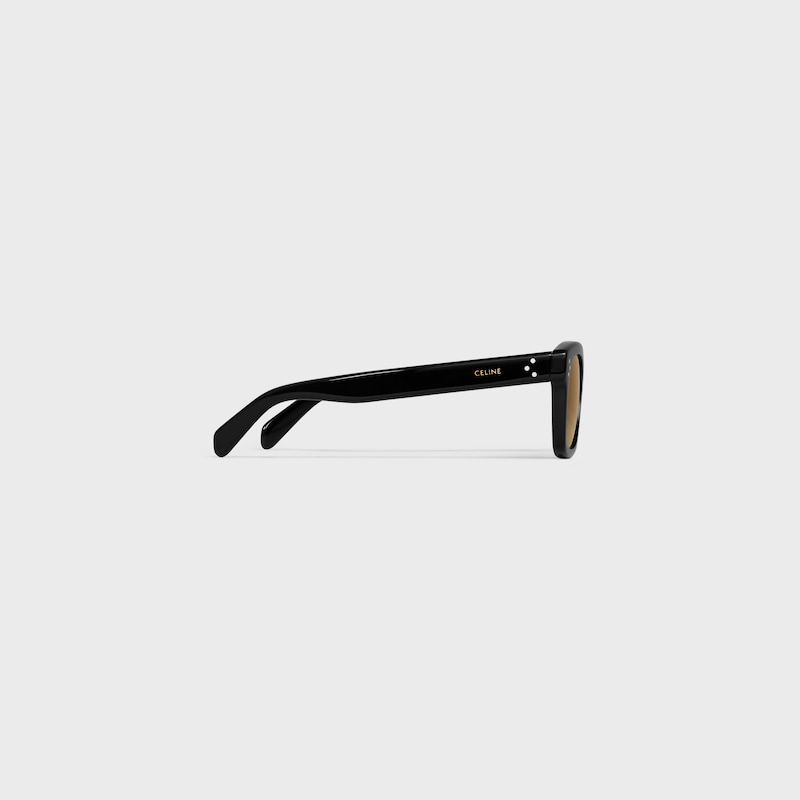 lunettes de soleil black frame 41 en acétate