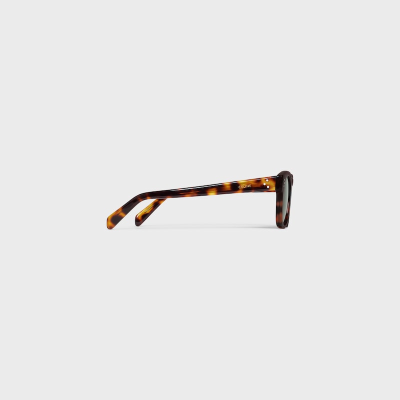 lunettes de soleil à monture noire 42 en acétate