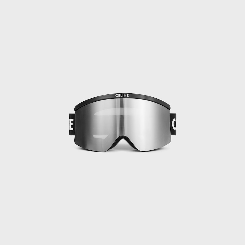 masque de ski celine en nylon injecté avec verres miroirs