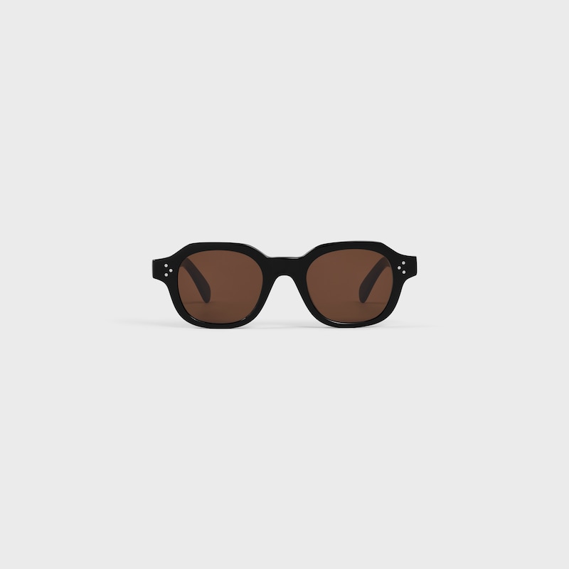 lunettes de soleil black frame 60 en acétate