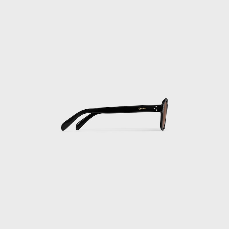 lunettes de soleil black frame 60 en acétate